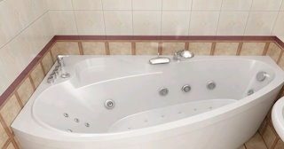 Установка угловой ванны в Красноуфимске - профессиональный монтаж от СантехДомКрф от 3100 рублей