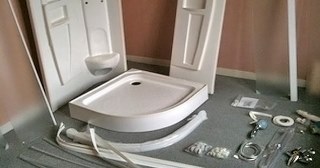 Установка душевой кабины Красноуфимск, цена от 2986 руб.